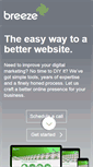 Mobile Screenshot of breezeweb.ca